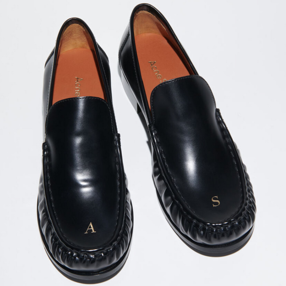 Acne Leather Loafers