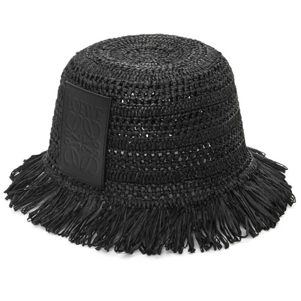 Loewe Crochet Black Hat