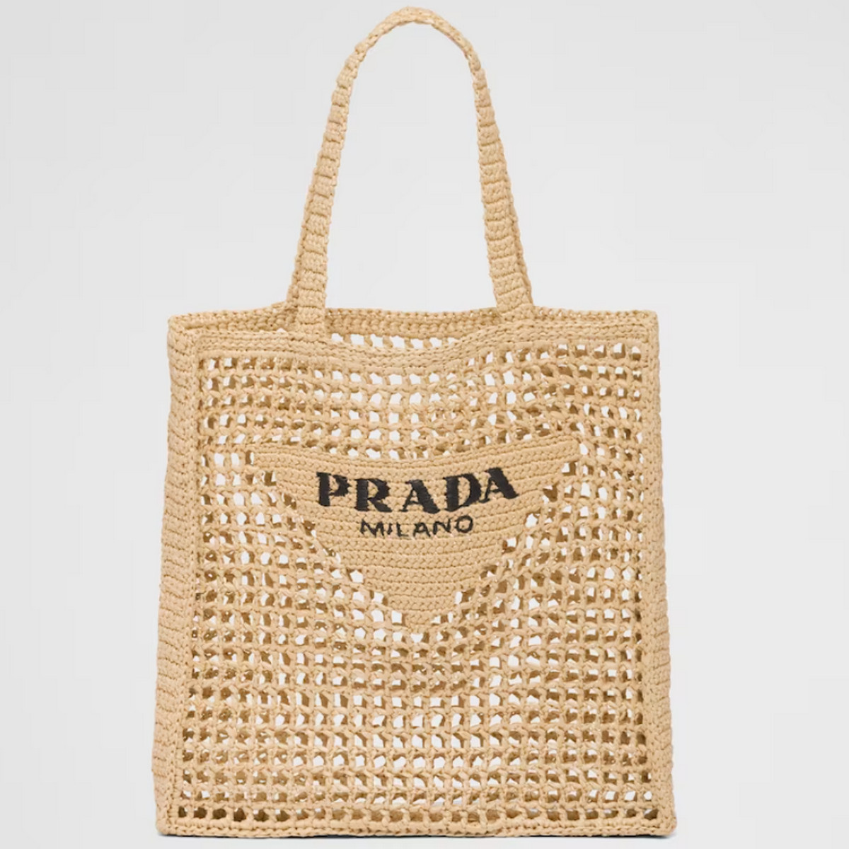 Prada Crochet tote bag