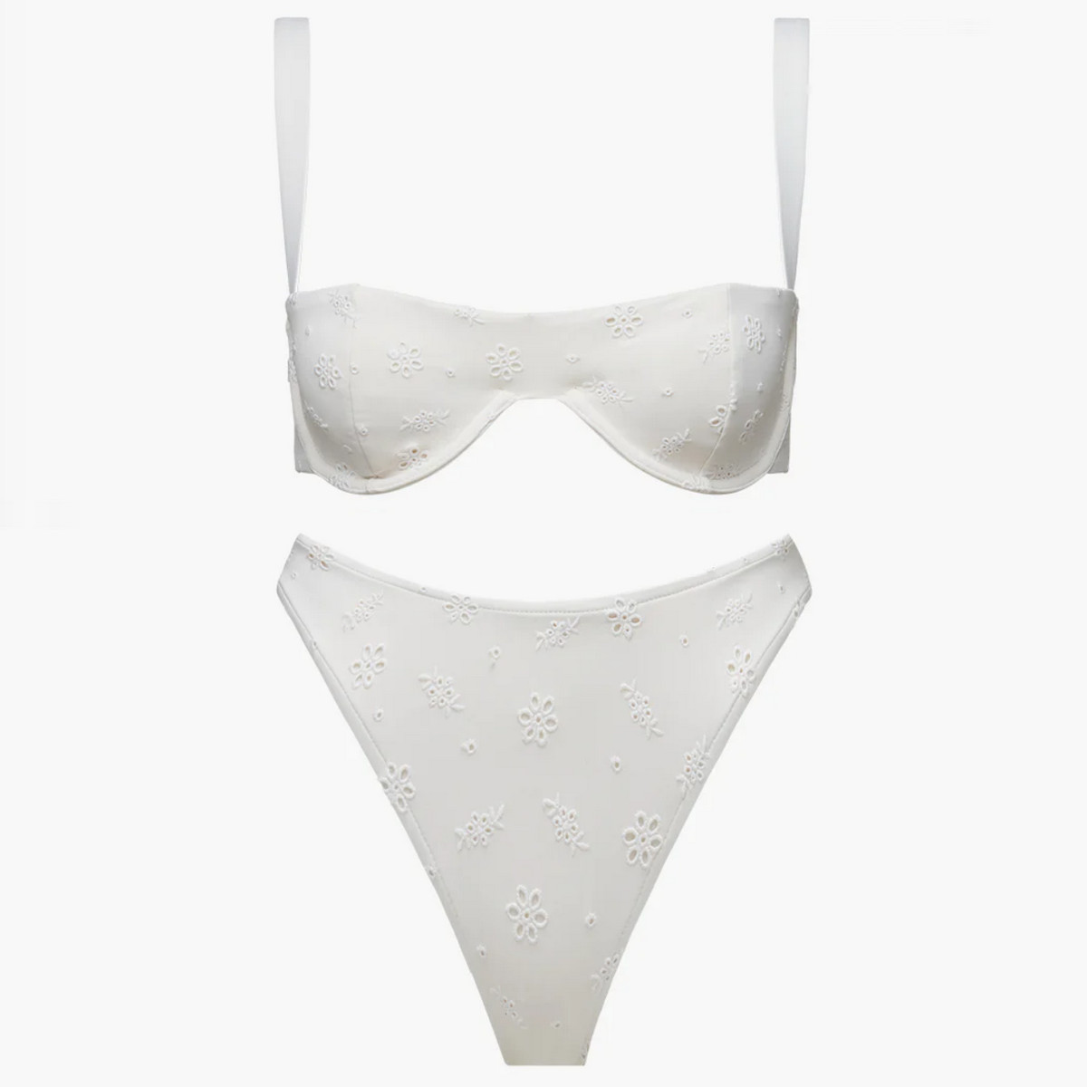 WeWoreWhat Bikini White